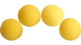 3 inch Super Soft Sponge Ball (Yellow) Pack of 4 from Magic