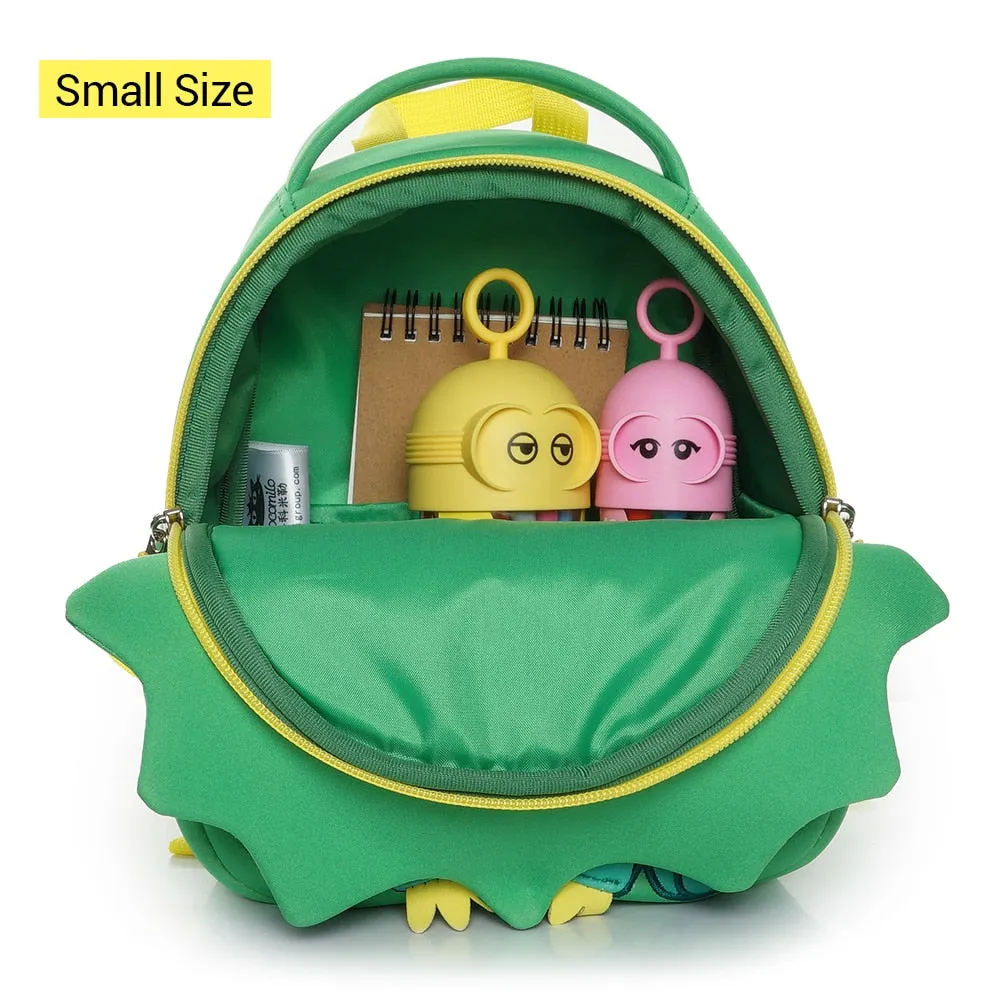 3D Baby Dinosaur Design School Bag Kindergarten School Backpack