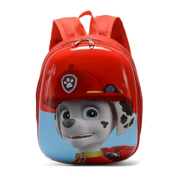 3D Bags for Girls/Boys Backpack Puppy Cartoon School Bag