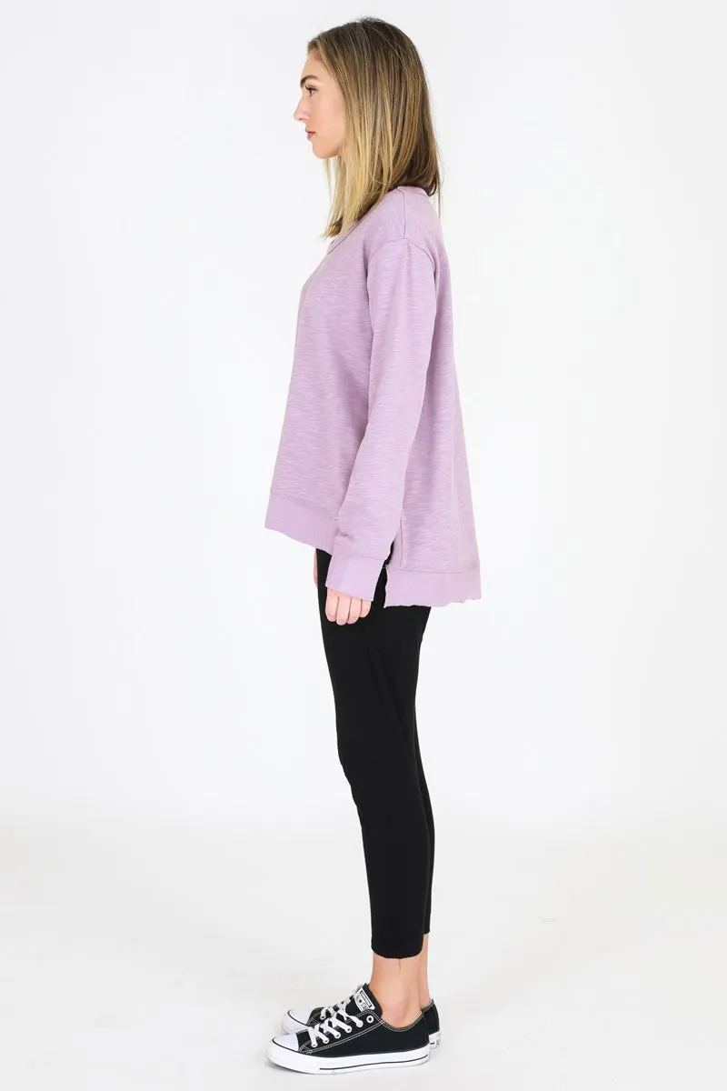 3rd Story - Ulverstone Sweater - Lilac