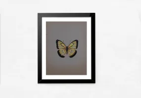 A Glowing Butterfly in Miniature Painting by Mohan Prajapati