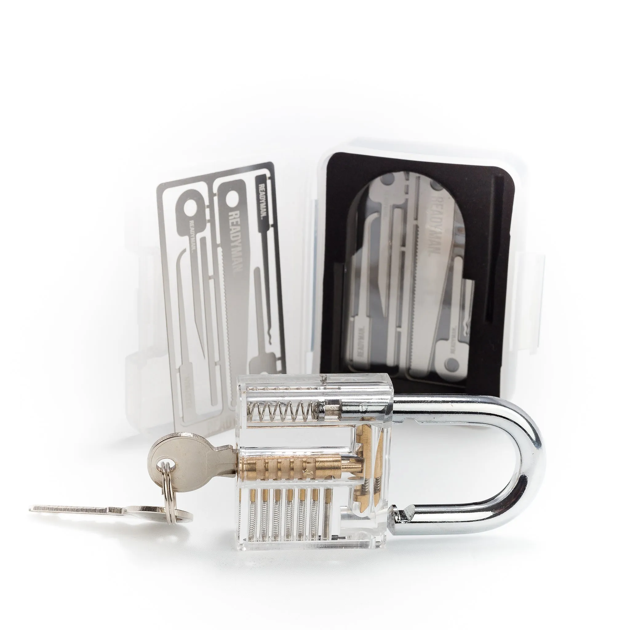 Acrylic Training Lock   2 Hostage Escape Cards