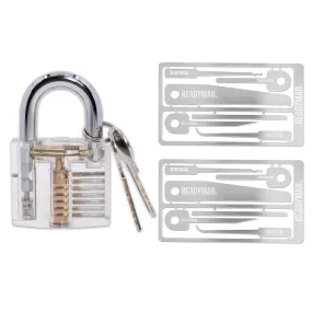 Acrylic Training Lock   2 Hostage Escape Cards