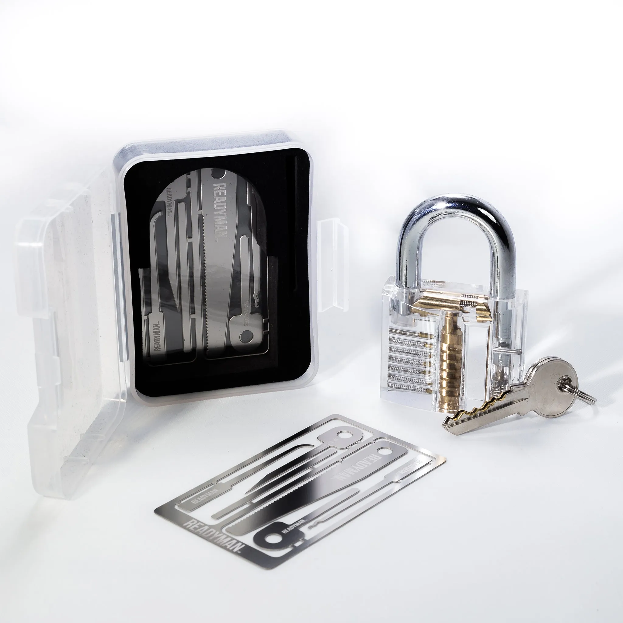 Acrylic Training Lock   2 Hostage Escape Cards