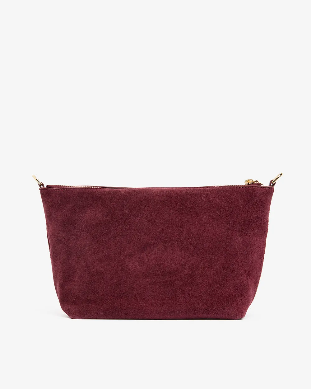 Agnes Bag - Burgundy Suede