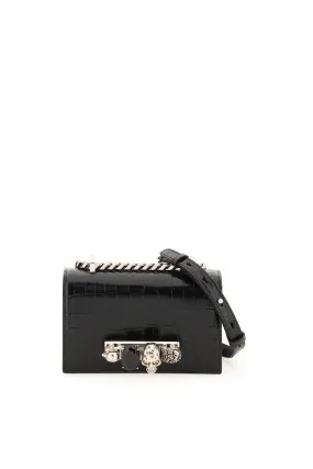 Alexander mcqueen jewelled satchel mini bag