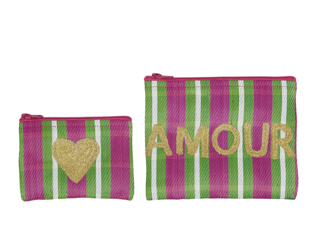 Amour Recycled Pouch