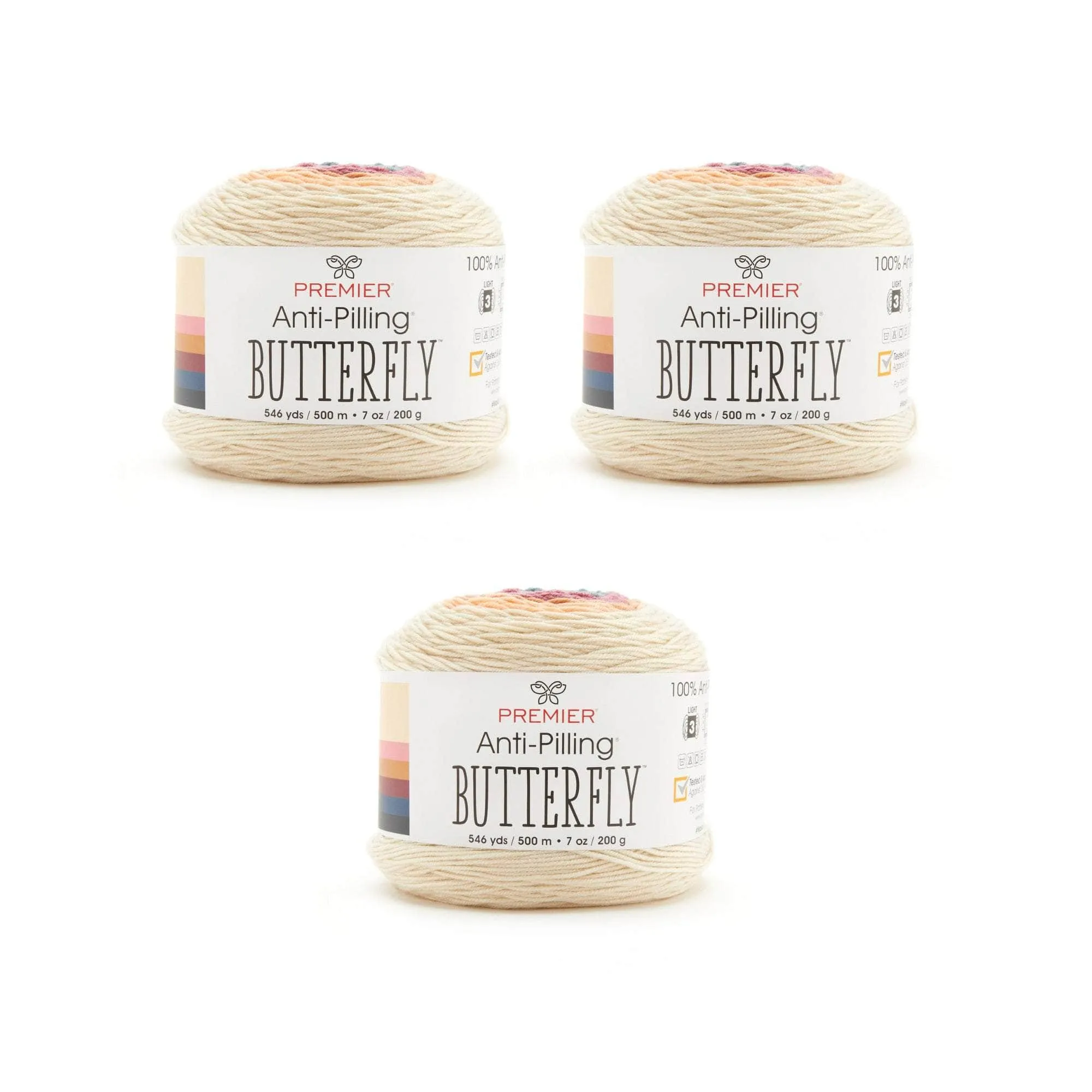 Anti-Pilling Butterfly™ Bag of 3