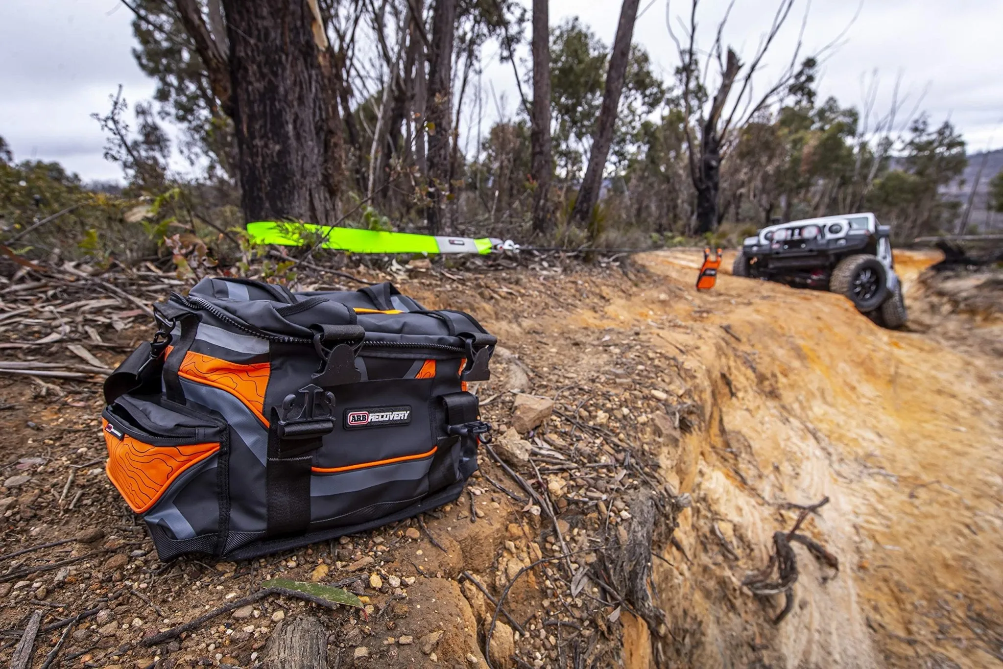 ARB ARB501A Trail Storage Soft Bag - Orange and Black, Polyvinyl