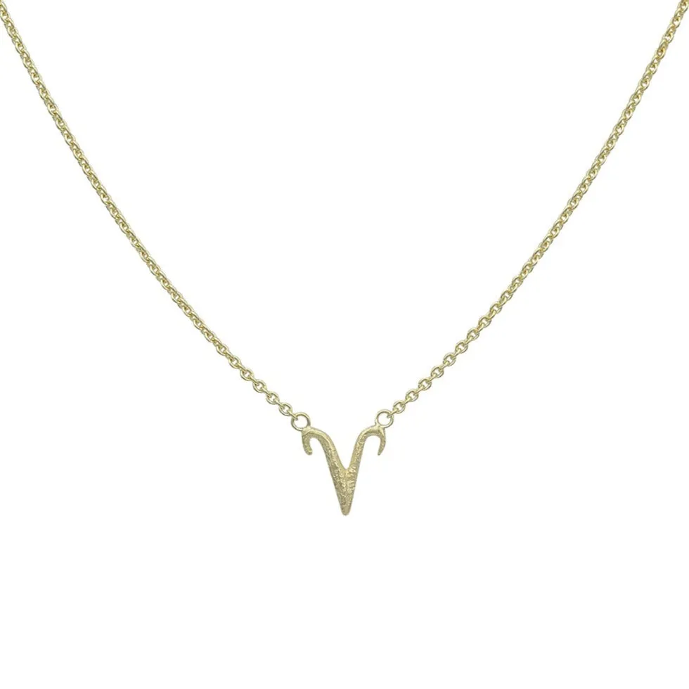 Aries Gold Necklace