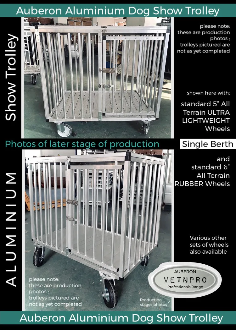 Auberon Aluminium Show Trolley Single   Double Berth