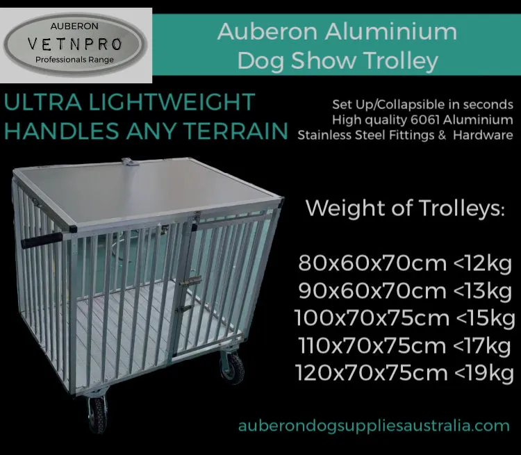 Auberon Aluminium Show Trolley Single   Double Berth