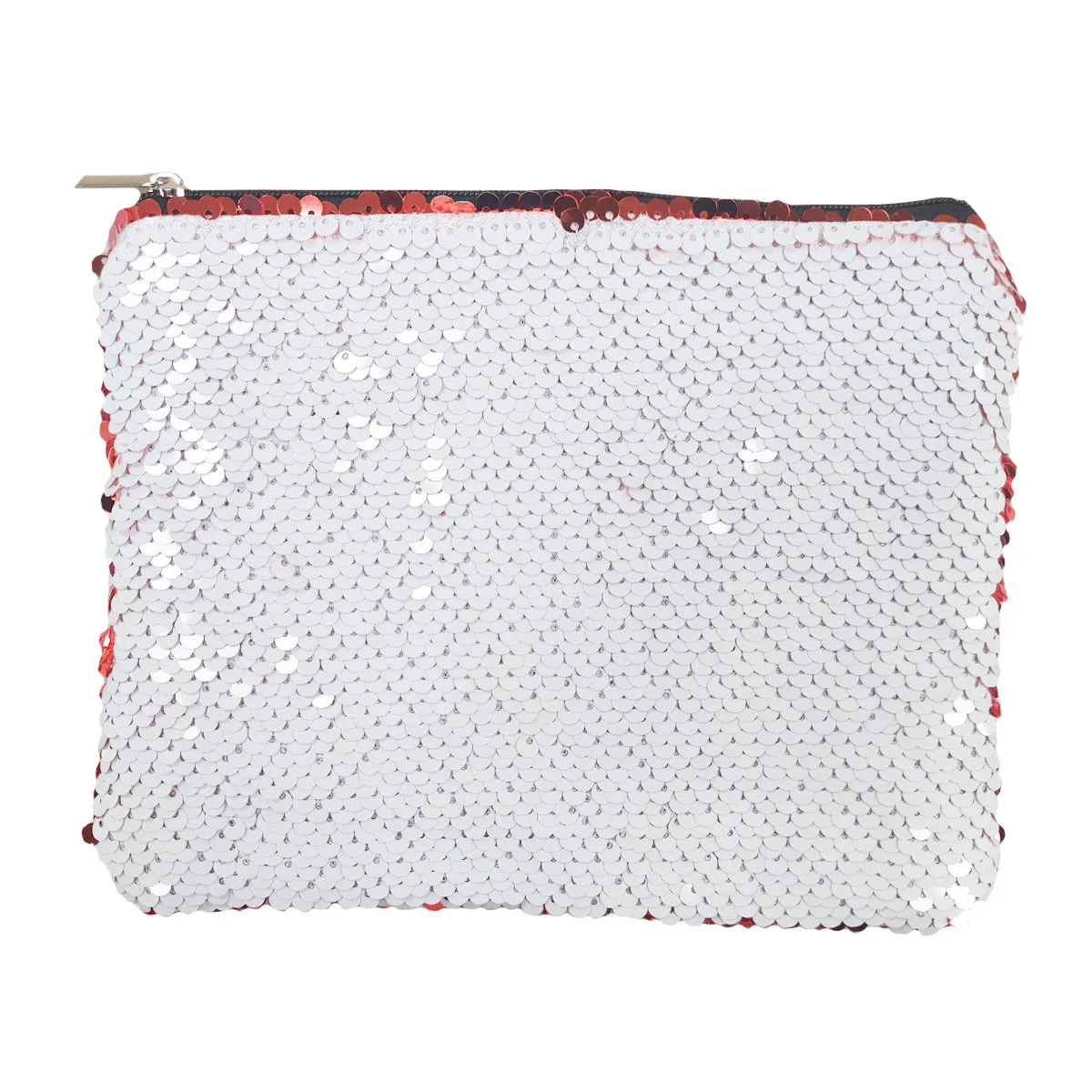 Bags - Sequin Handbag/ Cosmetic/Purse - 15cm x 20cm - RED