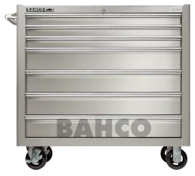 Bahco 1475KXL7SS Classic 7 Drawer 40″ Stainless Steel Mobile Roller Cabinet