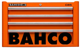 Bahco 1485K4 C85 Classic 4 Drawer Orange Top Chest