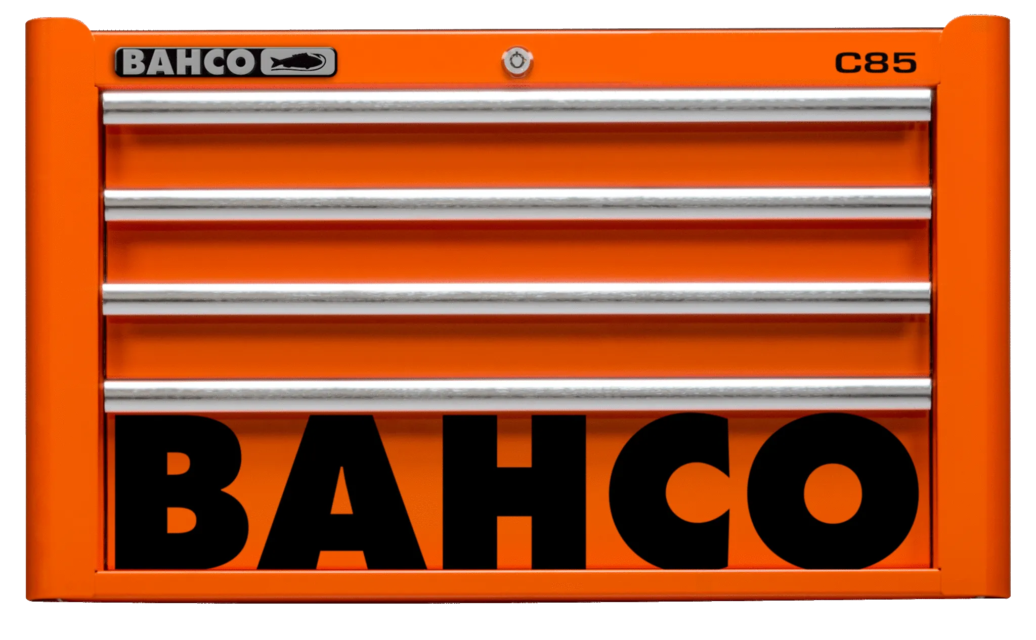 Bahco 1485K4 C85 Classic 4 Drawer Orange Top Chest