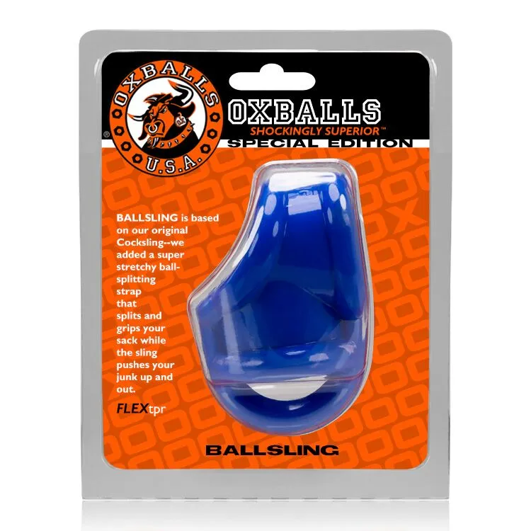 Ballsling Ball Split Sling Oxballs Police Blue