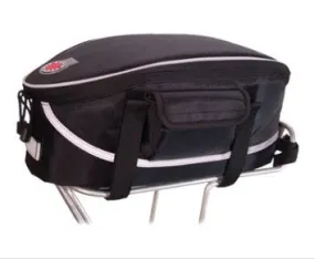 Banjo Brothers Rack Top Bag: Black