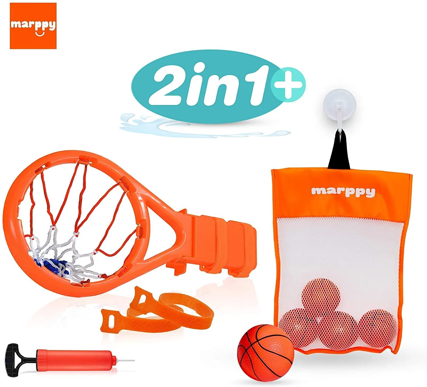 Bath Toy Basketball Hoop for Kids