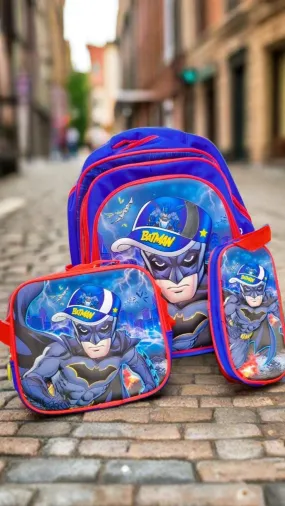 Batman 3-Piece Backpack