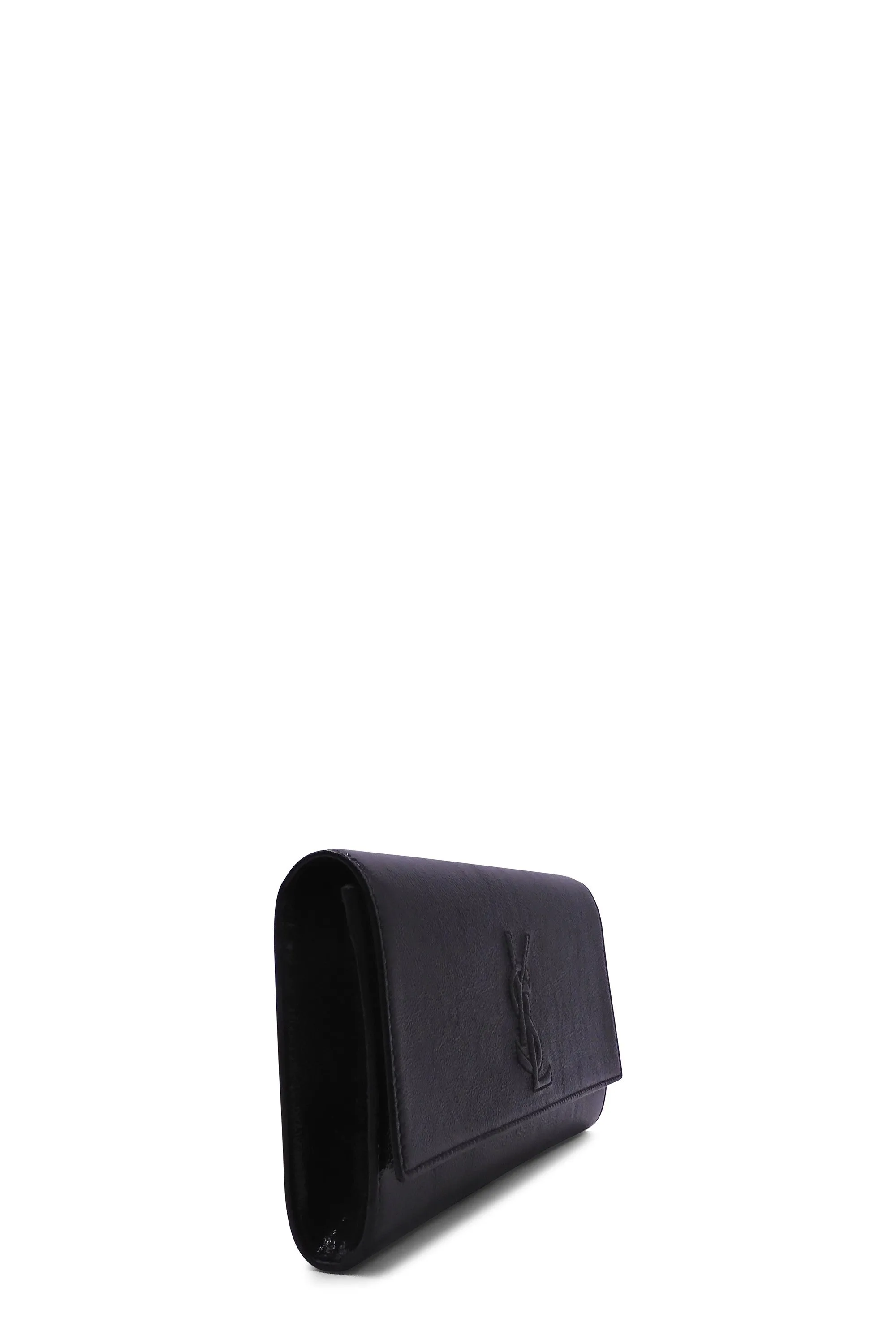 Belle De Jour Clutch Patent Black