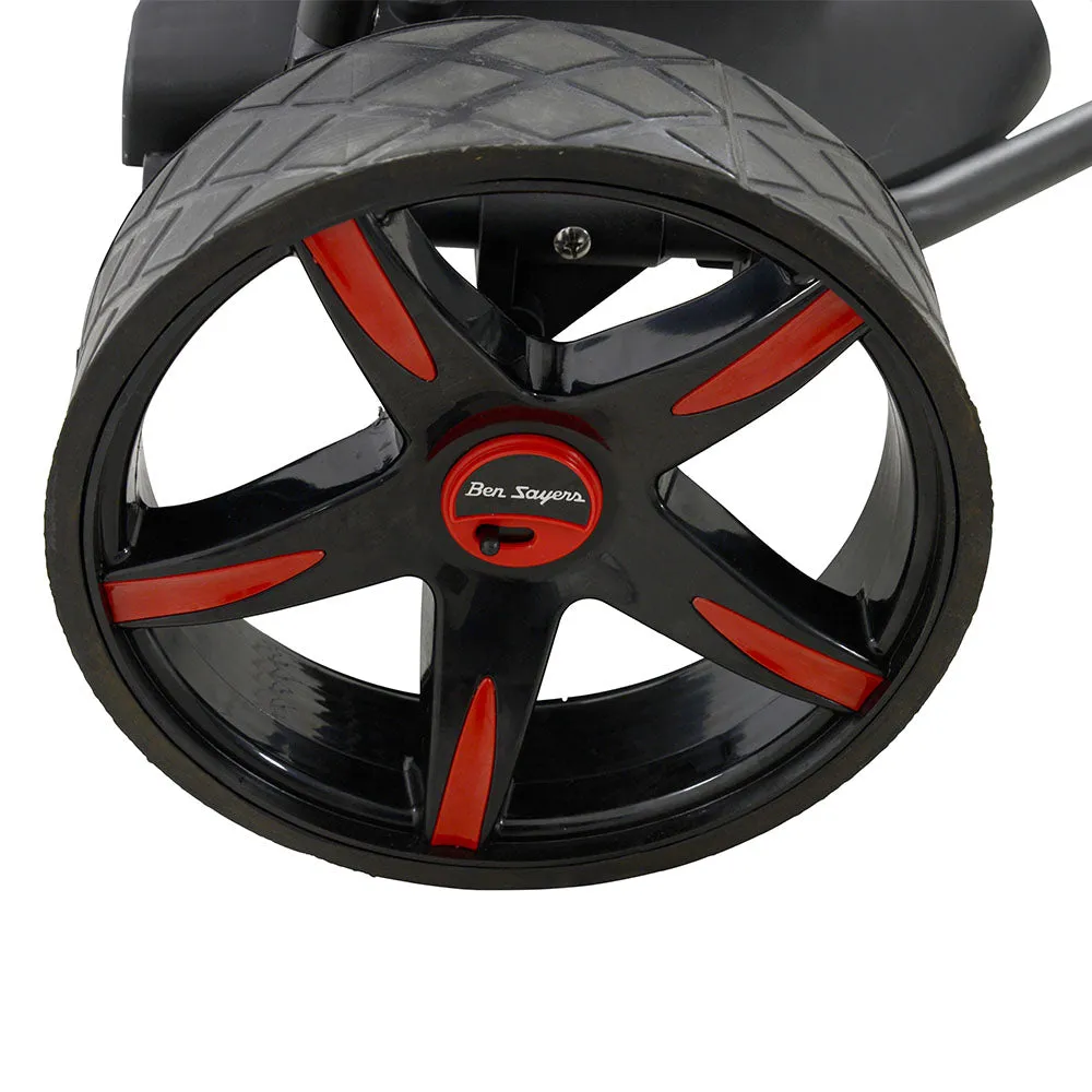 Ben Sayers Lithium Golf Trolley - Black/Red