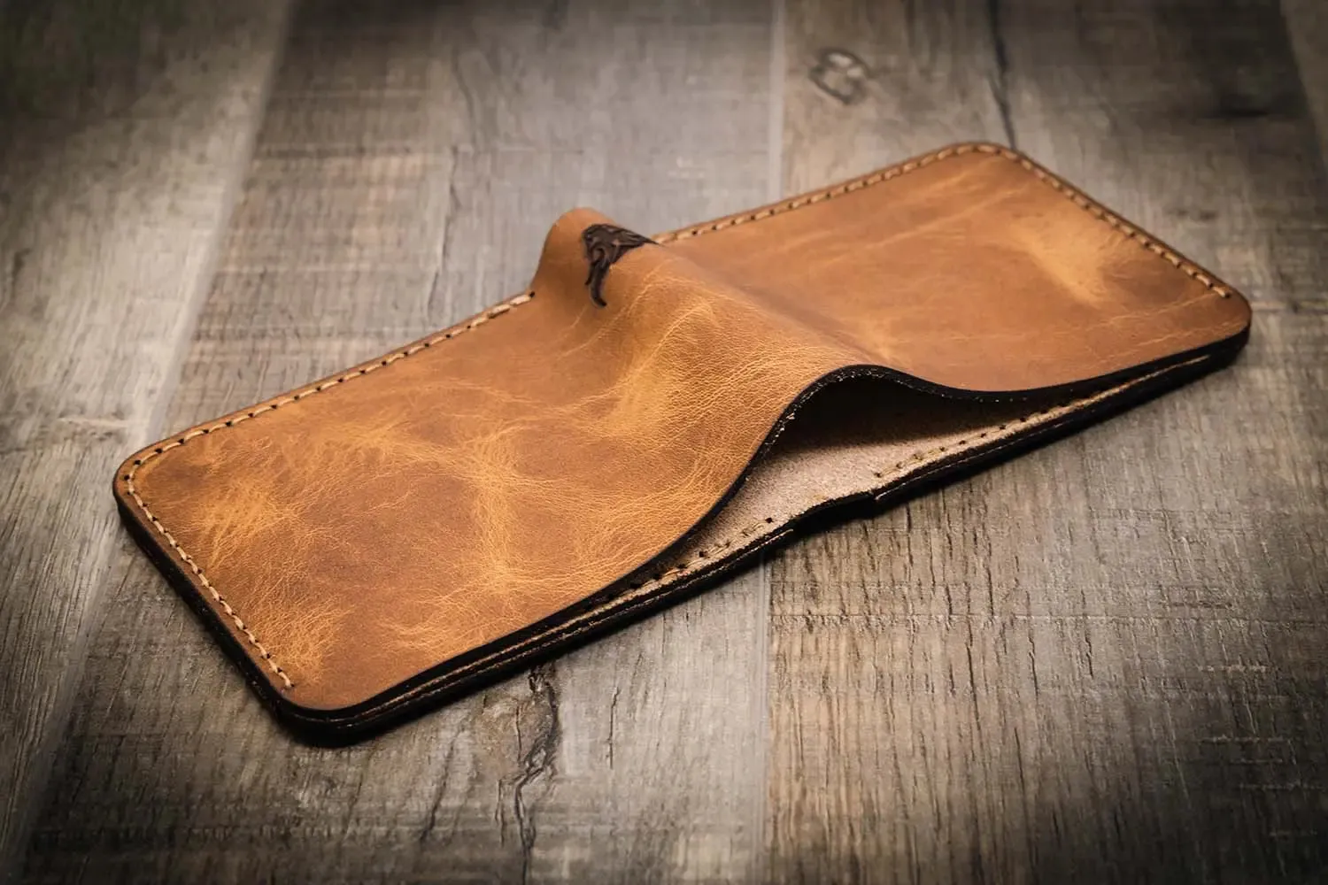 Big Bend Bifold Wallet - Saddle Tan