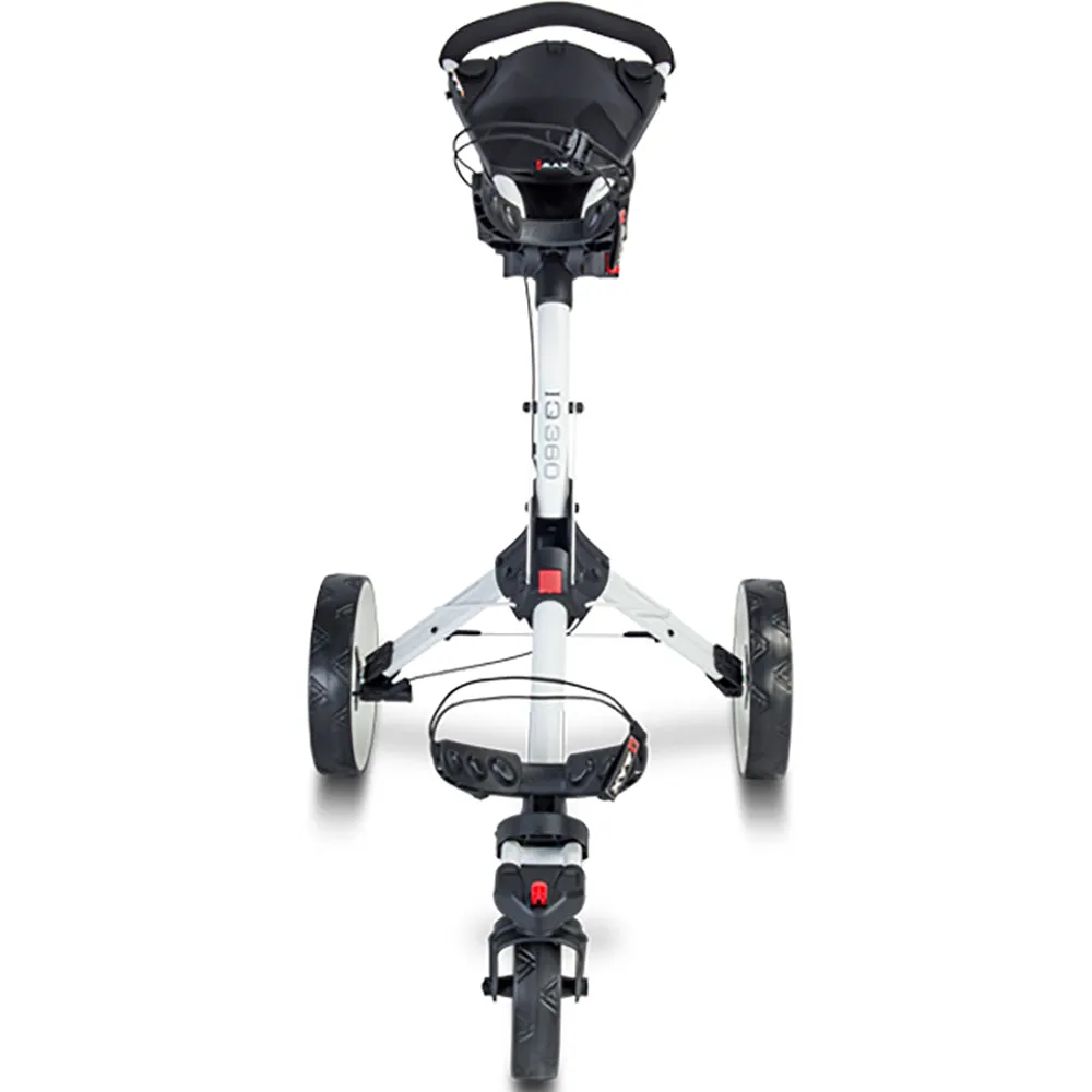 Big Max IQ 360 3-Wheel Push Trolley - White