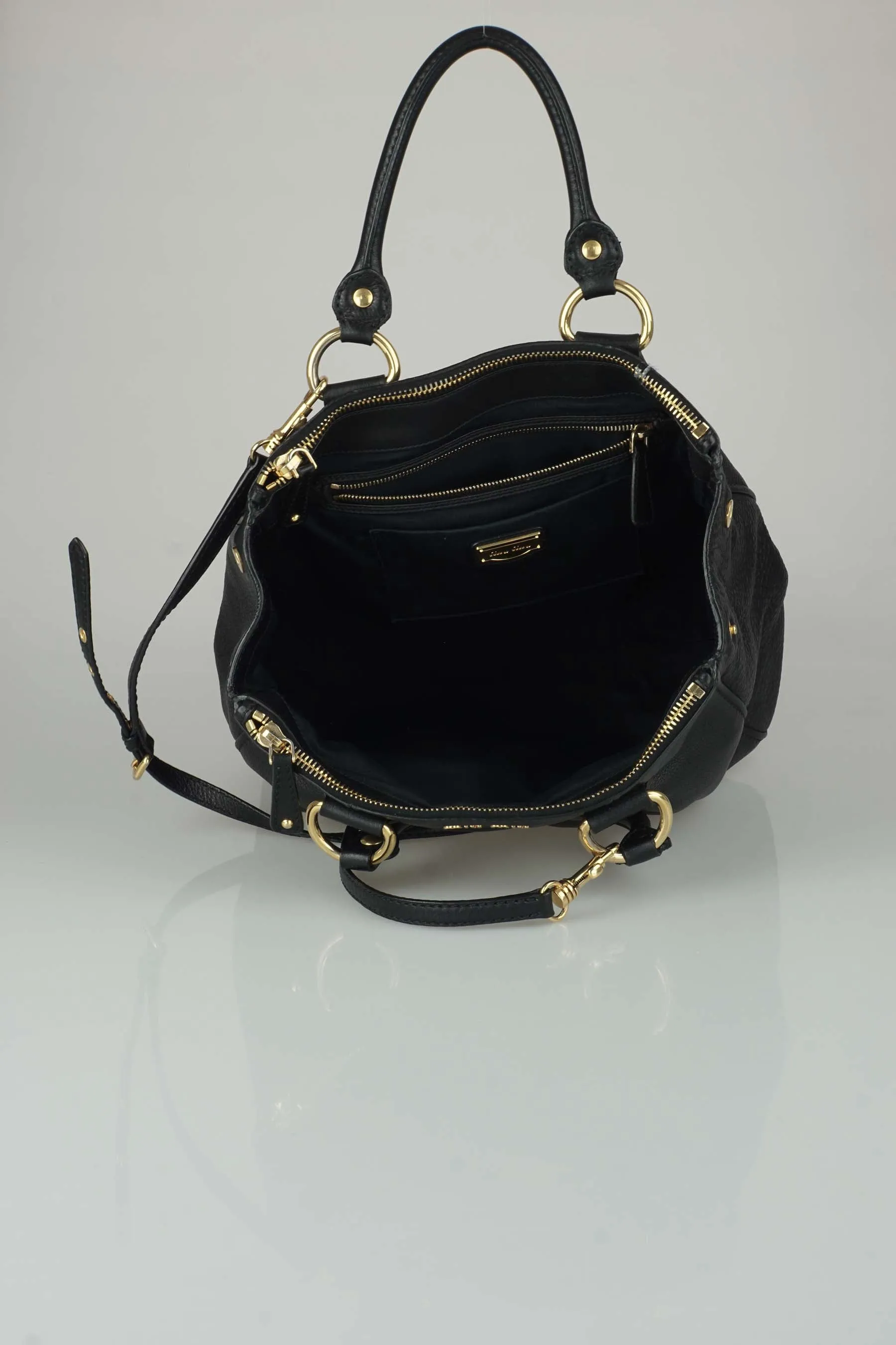 Black handbag