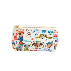 Bon Artis Painted Dog Cosmetic Bag - Small