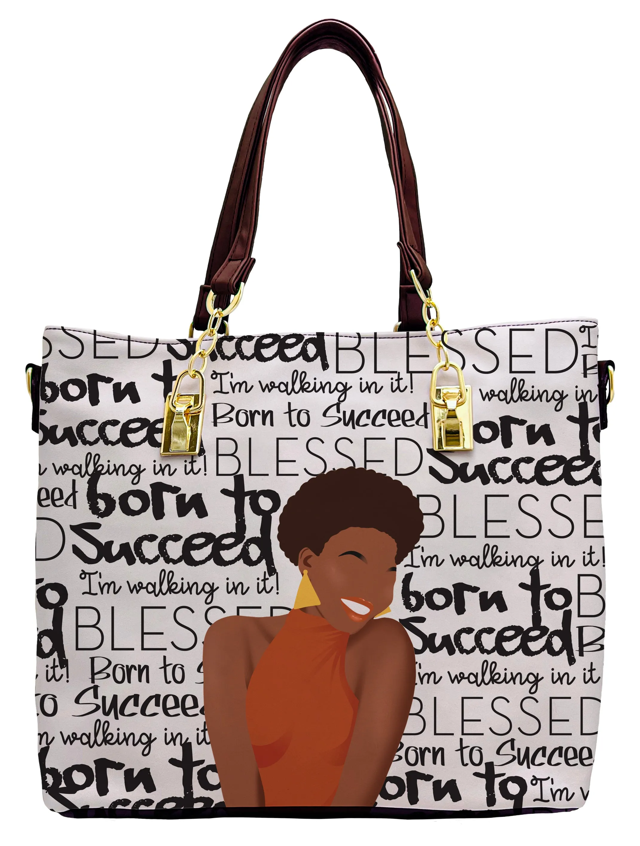 Born to Succeed Handbag Set