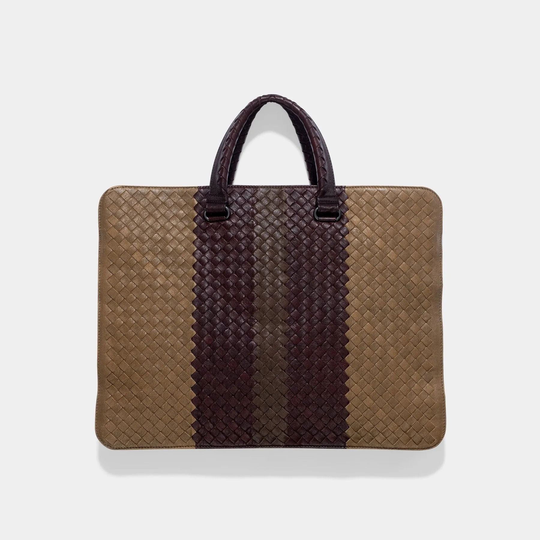 Bottega Veneta Intrecciato Multicolor Business Bag