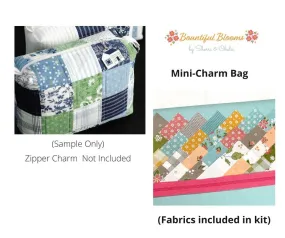 Bountiful Blooms - Mini-Charm Bag KIT - Scrappy Look (7.5"x6"x2.75")