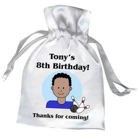 Bowling Kid Party Favor Bag - Boy