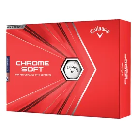 Callaway Chrome Soft Golf Balls 2020 - Dozen