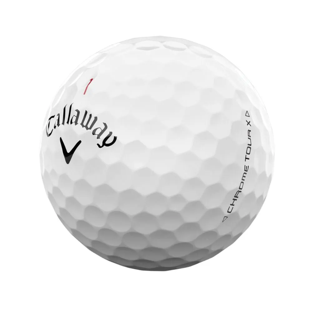 Callaway Golf Chrome Tour X Golf Balls 2024 - White