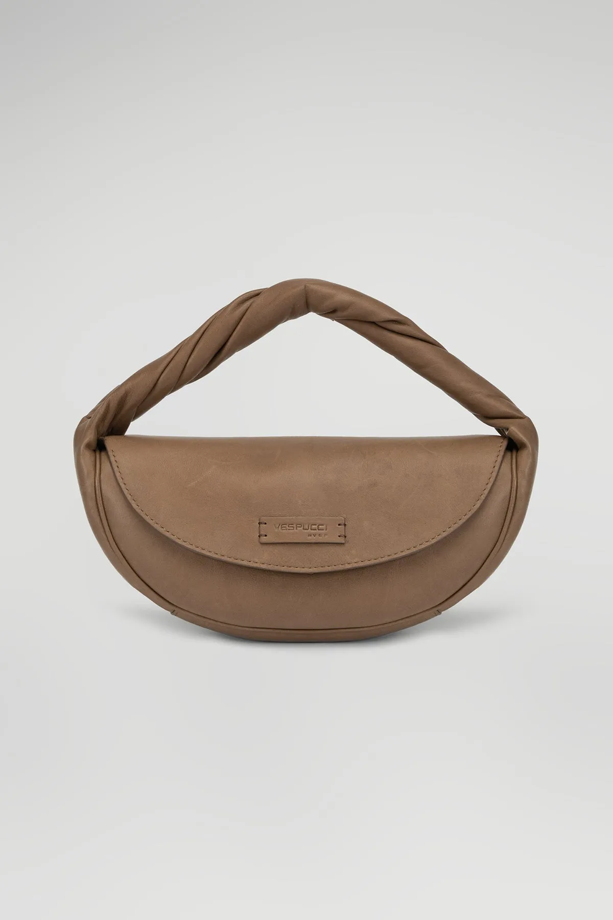 Camel Mini Leather Bag