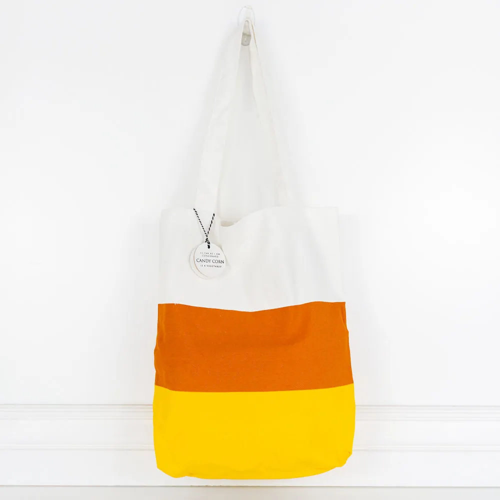 Candy Corn Tote Bag