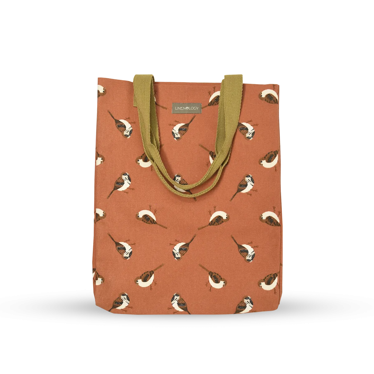 Canvas Tote - Sparrows - Burnt Chilli