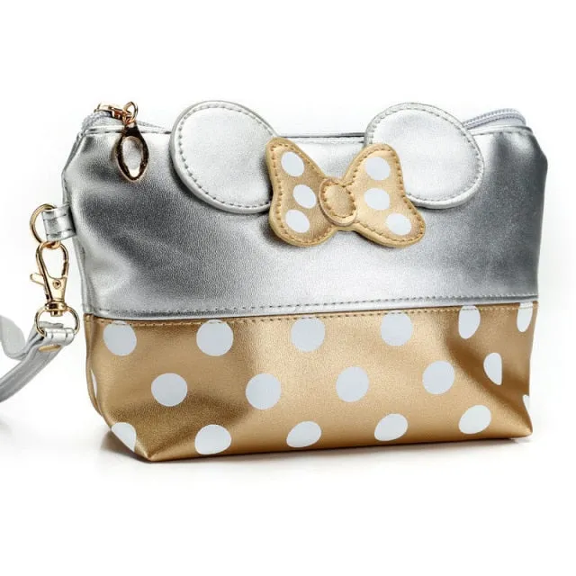 Cartoon Mouse Clutch/Cosmetic Bag