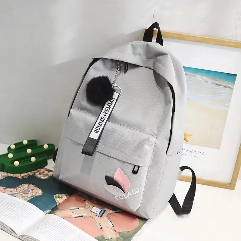 Casual Backpack Bags Female  New Korean College Style Student Schoolbag Mori Style Fresh Junior High School Backpack