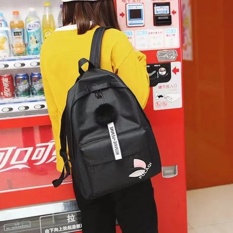 Casual Backpack Bags Female  New Korean College Style Student Schoolbag Mori Style Fresh Junior High School Backpack