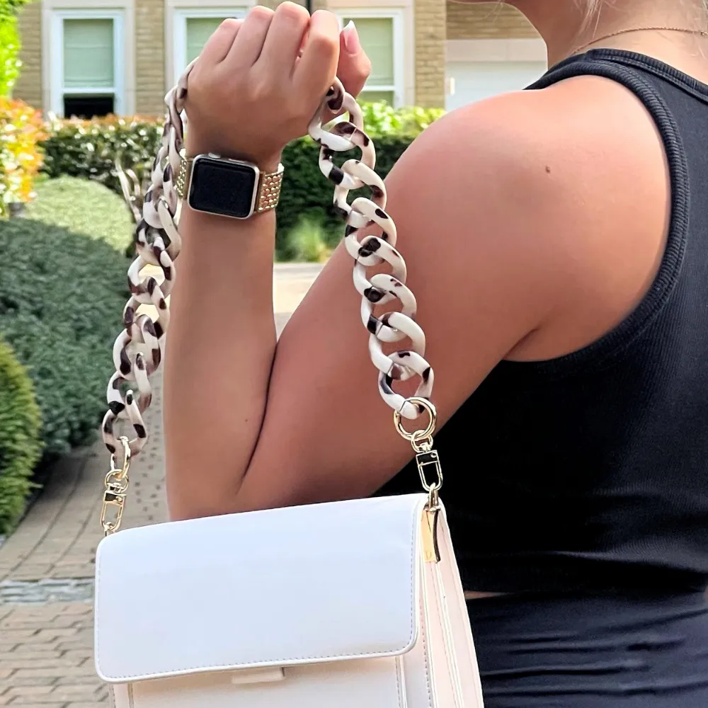 Chain Bag Strap - Ivory Tort