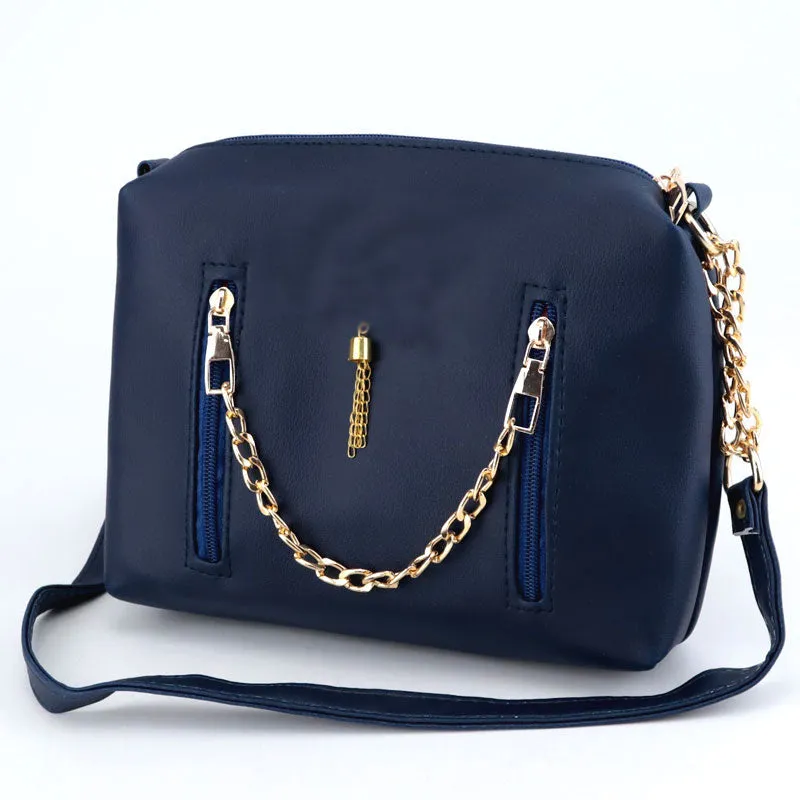 Classic Ch Handbag with Gold Chain Strap Shoulder Bag