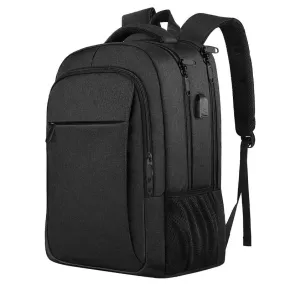 Computer Laptop Backpack Large Capacity Waterproof  USB Charging Backpack For Outdoor Travel