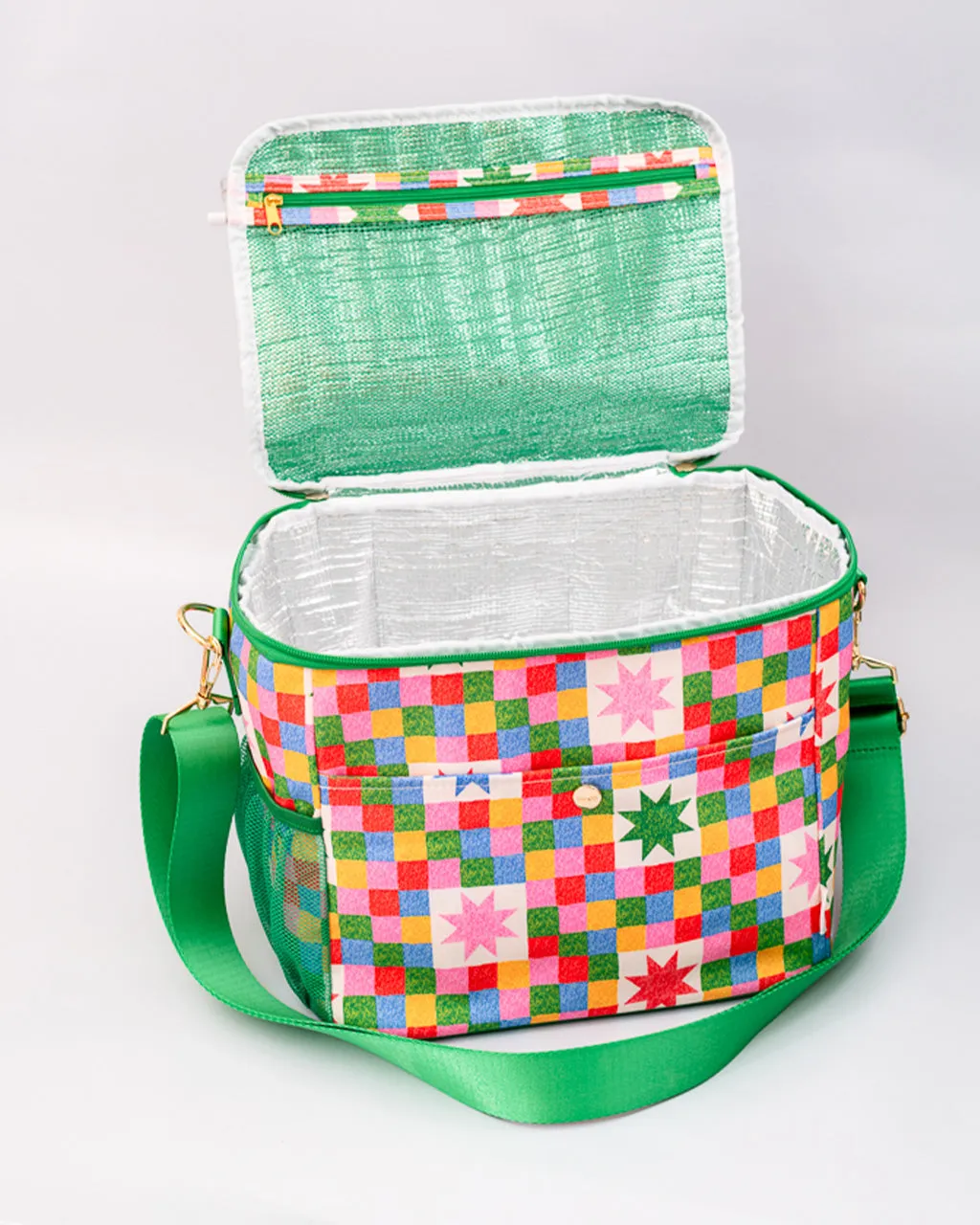 Cooler Bag - Checker Stars