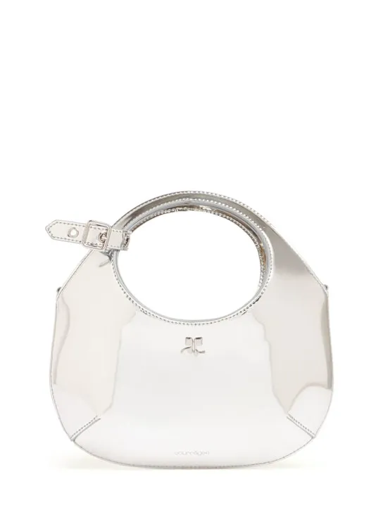 Courreges   Mini Holy mirror top handle bag 