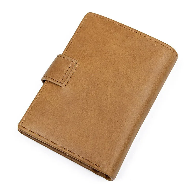 Cowhide RFID Leather Wallets for Men 8129