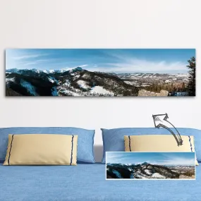 Custom Decorative Hanging Canvas Prints Photo Oil Painting 16 x 63 inch Without Frame