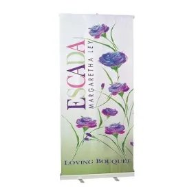 Custom Printed Poly Silk Retractable Banner